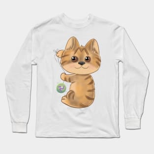 Manx cat Long Sleeve T-Shirt